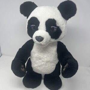 FurReal PLUM The Curious Panda Cub Interactive Plush Moves & Sounds Tested Works